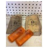 Scout, Pickup and Travelall pair of amber turn signal  lenses