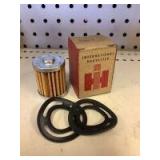 Fuel filter element
