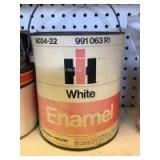 White paint
