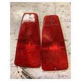Travelall red tail light lens
