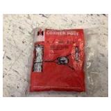 Corner post electric fence insulators