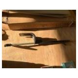 Scout 80/800 parking brake lever