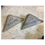 Scout 80 defrost vents, one pair
