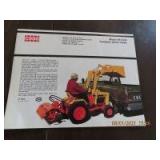 Case models 644-646 Loader and Loader Backhoe