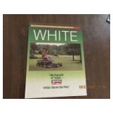 White Outdoor Power Front Cut Mower