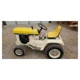 John Deere 110 Yellow Patio Garden Tractor