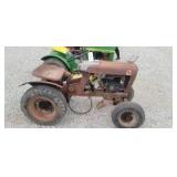 Wheel horse garden tractor