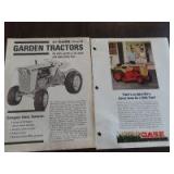 Case brochures 1966 & 1967