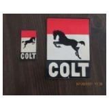 Colt garden tractor decals