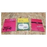 John Deere Garden Tractor Manual Lot (3)