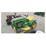 John Deere 110 garden mower with deck