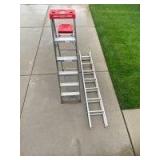 (2) Aluminum Ladders