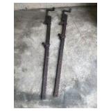 Antique Bar Clamps