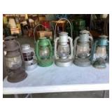 (6) Vintage Oil Lanterns