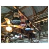 (5) Vintage Oil Lanterns