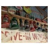 (11) Vintage Oil Lanterns & Heater