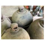 (4) Vintage Rail Road Torches