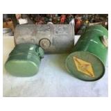 (3) Small Gas Tanks
