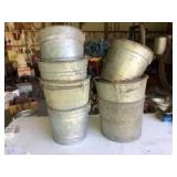 (11) Metal Buckets