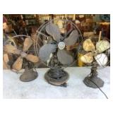 (3) Vintage Electric Fans