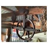 (6) Vintage Pullies