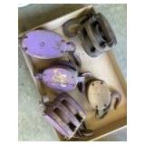 (5) Vintage Pullies