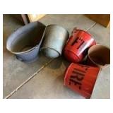(5) Miscellanous Fire Buckets