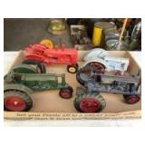 (4) 1/16 Scale Tractors
