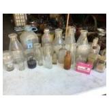 Miscellaneous Glass milk Bottles & more