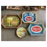 (4) Fall City EmbosoGraft Displays