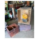(4) Crates & Light