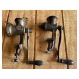 Griswold #2 and Universal #1 Food Choppers