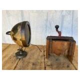 Marine Light and Coffee Grinder
