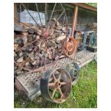 20â€ flat belt pulley