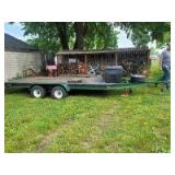 Home built engine trailer