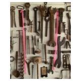 Miscellaneous Vintage Tool Wall