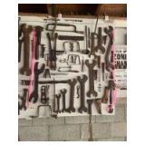 Miscellaneous Vintage Tool Wall