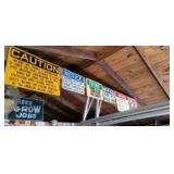 (6) informational signs