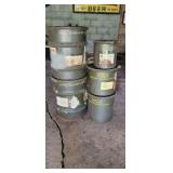 (5) reusable military grade drums