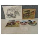 (5)-Case steam engine-related items