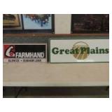 (2)-metal signs
