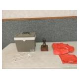 (3)-Case memorabilia items