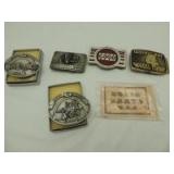 (5)-Case belt buckles