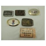 (5)-Case belt buckles