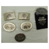 (6)-Case IH belt buckles