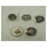 (5)-Case IH belt buckles