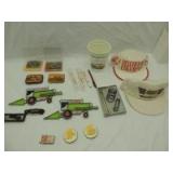M&W/Claas/Great Plains/Woods, etc. (19)-memorabilia items