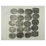 (20)-Hesston National Finals Rodeo Limited Edition belt buckles