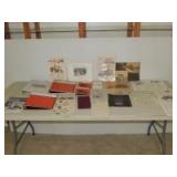 Case misc. lit. and memorabilia lot