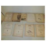 (16)-Case Implement, etc. Parts Lists